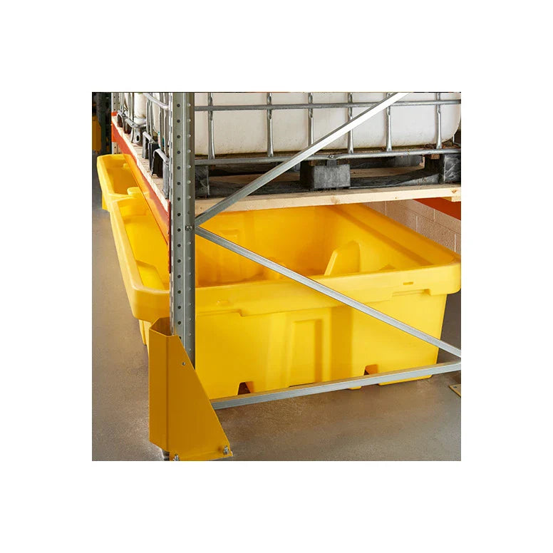 Wanna wychwytowa polietylenowa Topserw 3,3 m, 1100 l, regałowa, bez kratownicy, żółty, MEGA