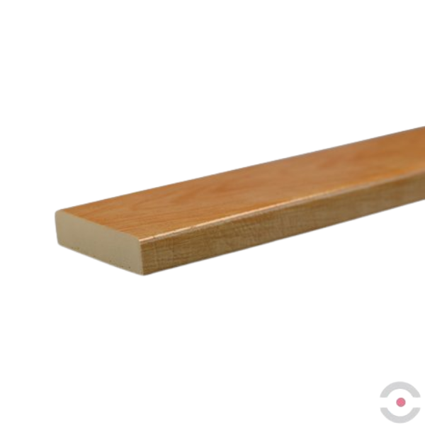Elastyczny profil ostrzegawczo-ochronny Knuffi, typ S, drewno naturalny, 1000 mm