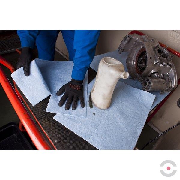 Sorbent polipropylenowy tylko do oleju Topserw, rolka (mata) HW 0,4*40 m, 180 l, 1*warstwa, 2 szt.