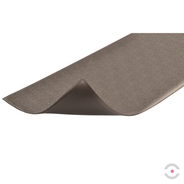 Mata ergonomiczna Notrax, 409 Sof-Tred Plus, winyl, kamyczkowa, 91 cm x 18,3 m, obszar suchy, czarny