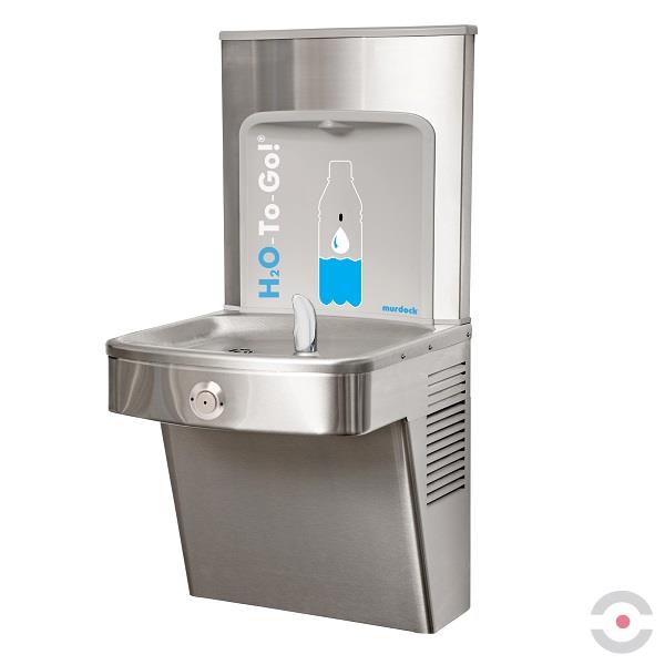 Stacja wody pitnej Zdrojownia A171-BF11, źródełko/dystrybutor, przyciski uruchamiające