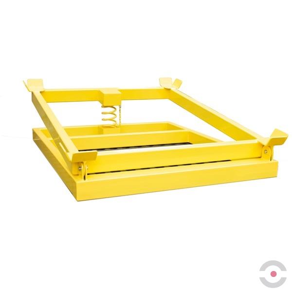 Pochylnia stalowa Topserw do opróżniania IBC 1*1000 l, czarny, EASY