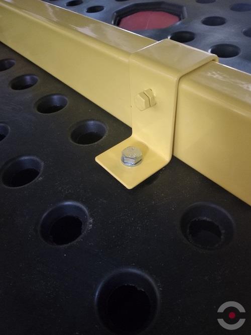 Pochylnia stalowa Topserw do opróżniania IBC 1*1000 l, czarny, EASY