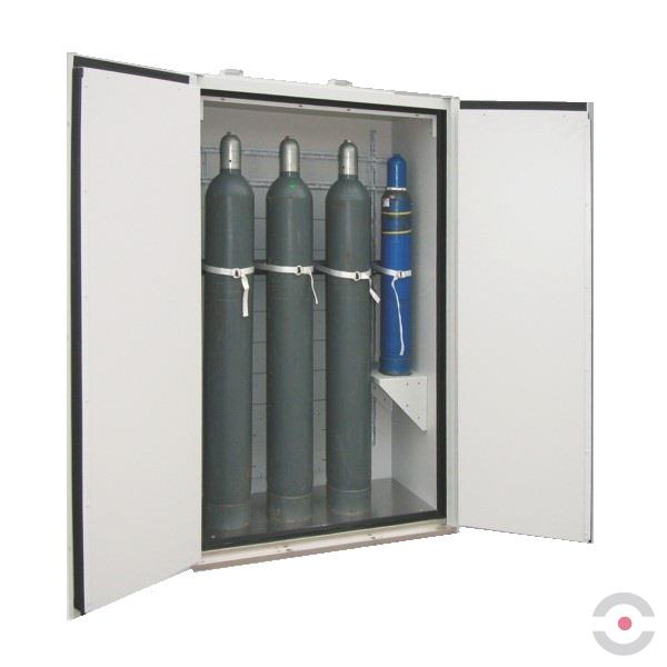 Szafa ognioodporna Topserw GAS-30 XXL, 4 butle, drzwi CLA szare, SiZ, 30 min