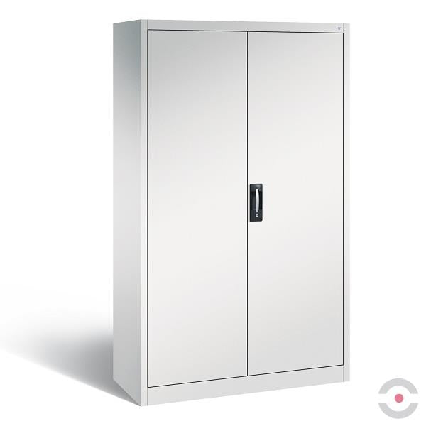 Szafa warsztatowa XL, 6 półek, 4 szuflady, drzwi dwuskrzydłowe, W*S*G 1950*1200*500 mm, szary