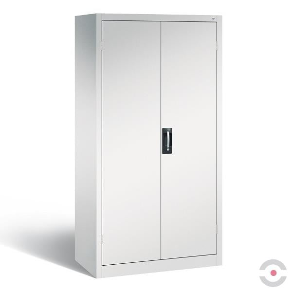 Szafa warsztatowa o zwiększonej nośności (700 kg), 4 półki, 3 szuflady, szer. 930 mm, gł. 500 mm, szara