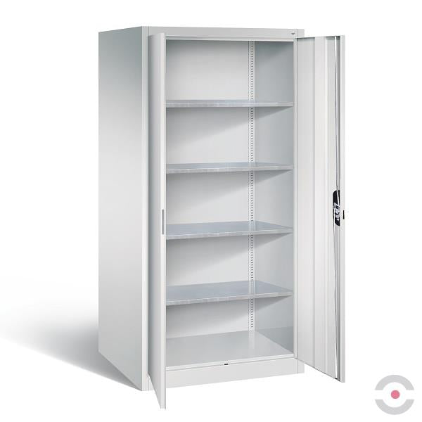 Szafa warsztatowa XXL, 4 półki, szer. 930 mm, gł. 800 mm, szara
