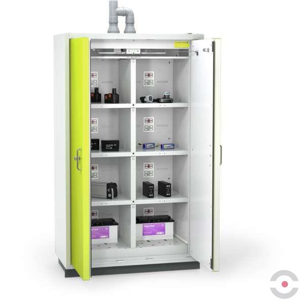 Szafa ognioodporna Topserw BATT-90 XL-2, składowanie baterii, 6 półek, BATTERY, 90 min