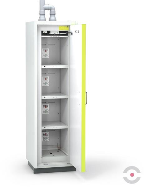 Szafa ognioodporna Topserw BATT-90 M, składowanie baterii, 3 półki, BATTERY, 90 min