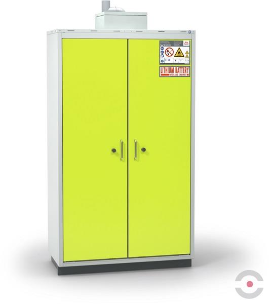 Szafa ognioodporna Topserw BATT-90 XL-2, ładowanie baterii, 230V, 6 półek, BATTERY, 90 min