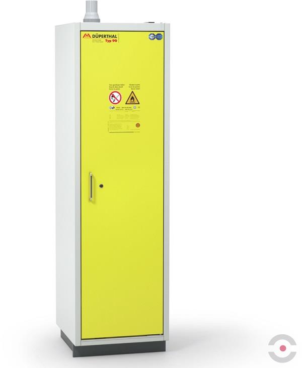 Szafa ognioodporna Topserw SAFE-90 M, 4 półki, drzwi CLA żółte, CLASSIC, 90 min