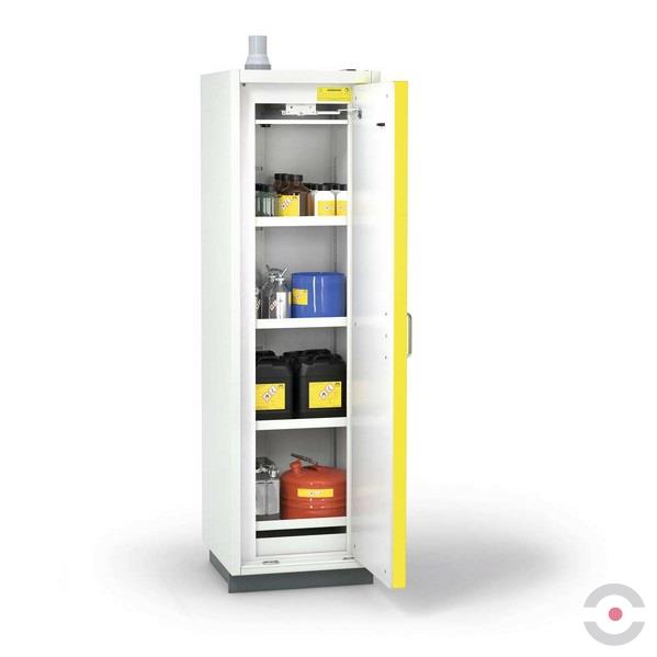 Szafa ognioodporna Topserw SAFE-90 M, 4 półki, drzwi CLA żółte, CLASSIC, 90 min