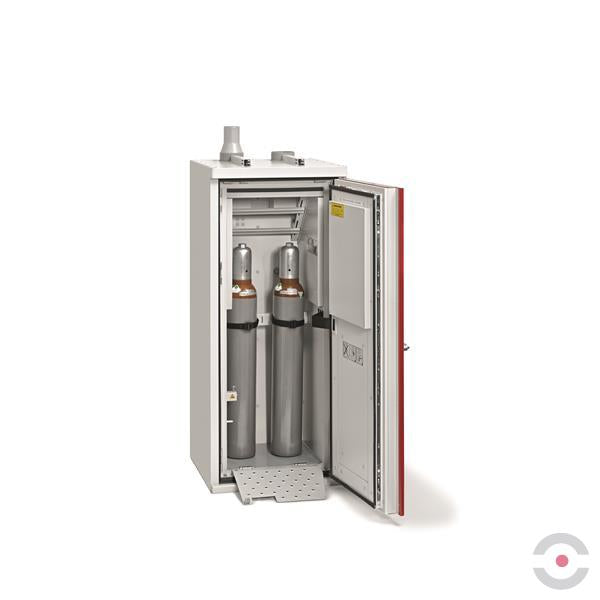 Szafa ognioodporna Topserw GAS-90 S, 2 butle, drzwi CLA czerwone, SUPREME, 90 min