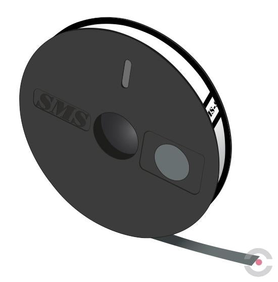 Taśma/rolka poliestrowa Industrial do etykiet, oznaczeń, S*D 15 mm*30 m, matowe aluminium