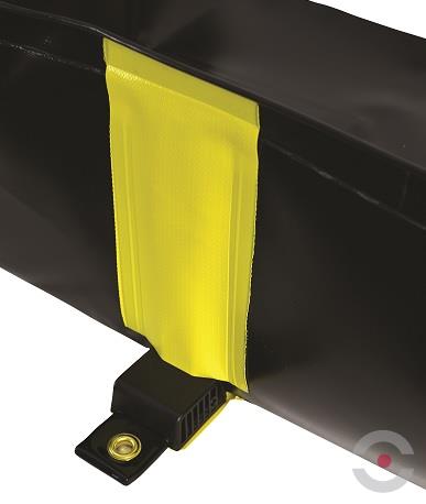 Wanna wychwytowa elastyczna Justrite 1344 l, beczka 10*200 l, Rigid-Lock QuickBerm