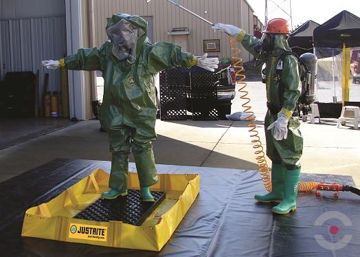 Wanna wychwytowa elastyczna Justrite 602 l, beczka 8*200 l, Rigid-Lock QuickBerm Lite, EU