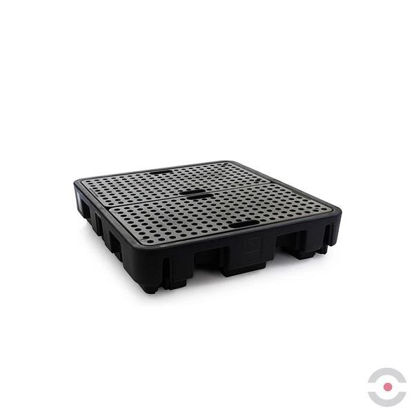 Wanna wychwytowa polietylenowa Topserw 250 l, beczka 4*200 l, kratownica, czarny, MEDIUM