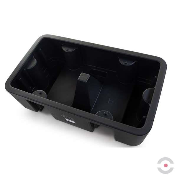 Wanna wychwytowa polietylenowa Topserw 250 l, beczka 2*200 l, kratownica, czarny, MEDIUM