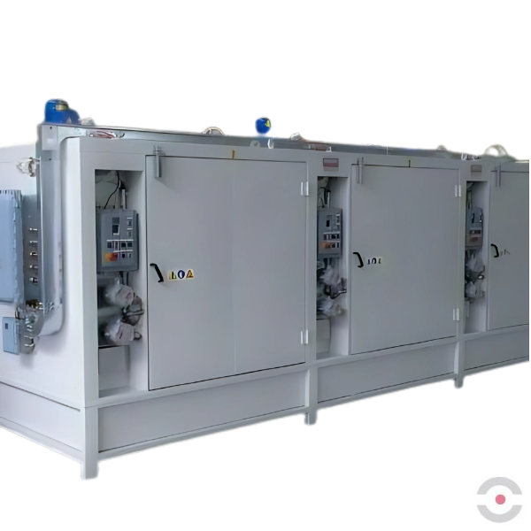 Komora (szafa) grzewcza Amarc, 3 strefy grzewcze, 4+4+4*200 l/1+1+1 IBC, 1 poziom, ogrzewanie elektryczne, 100°C