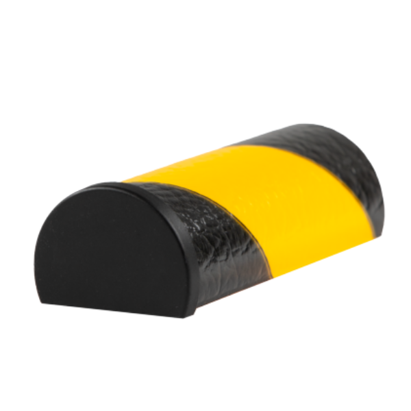 Zaślepka do profilu elastycznego Knuffi, typ C, czarna, 2 szt.