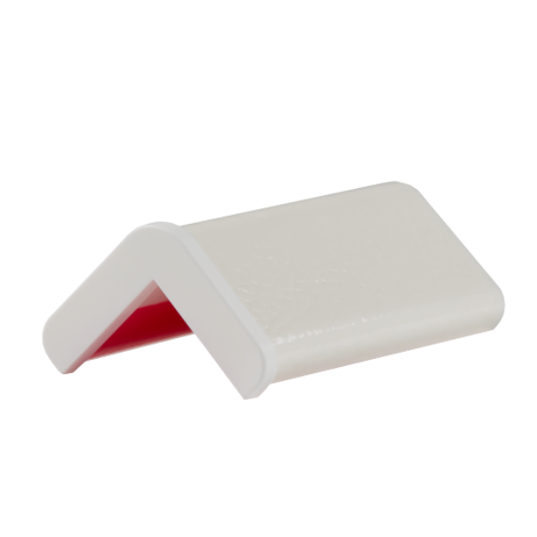 Zaślepka do profilu elastycznego Knuffi, typ H, biała, 2 szt.