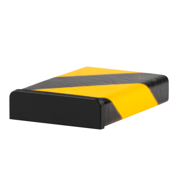 Zaślepka do profilu elastycznego Knuffi, typ S, czarna, 2 szt.