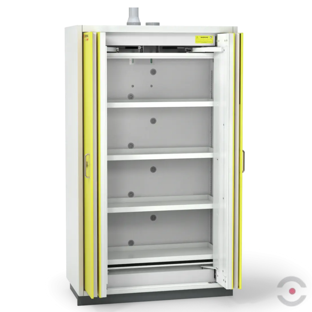 Szafa ognioodporna Topserw SAFE-90 XL, 4 półki, drzwi FSC żółte, PREMIUM, 90 min