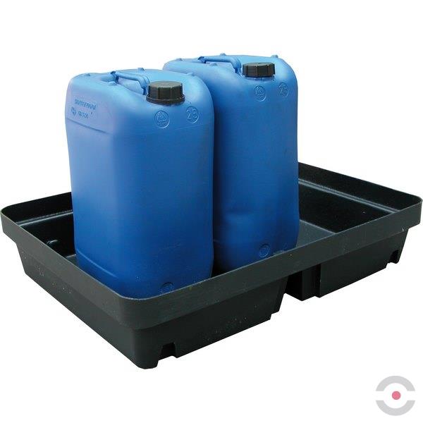 Wanienka wychwytowa polietylenowa Topserw 39 l, bez kratownicy, czarny, MINI