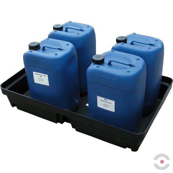 Wanienka wychwytowa polietylenowa Topserw 87 l, bez kratownicy, czarny, MINI