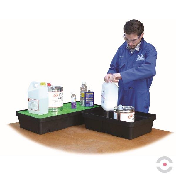 Wanienka wychwytowa polietylenowa Topserw 87 l, bez kratownicy, czarny, MINI