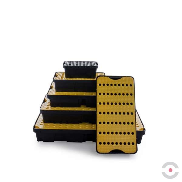 Wanienka wychwytowa polietylenowa Topserw 13 l, bez kratownicy, czarny, MINI