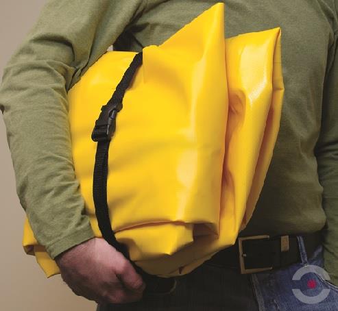 Wanna wychwytowa elastyczna Justrite 299 l, beczka 4*200 l, Rigid-Lock QuickBerm Lite, EU