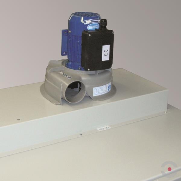 Wentylator wyciągowy Ex ATEX do szaf zabezp/ognioodpornych, montaż na szafie, 230 V, 6 kg