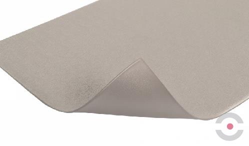 Mata antystatyczna Notrax, 825 Cushion Stat, ergonomiczna, winylowa, 91 cm x 18,3 m, obszar suchy, szary