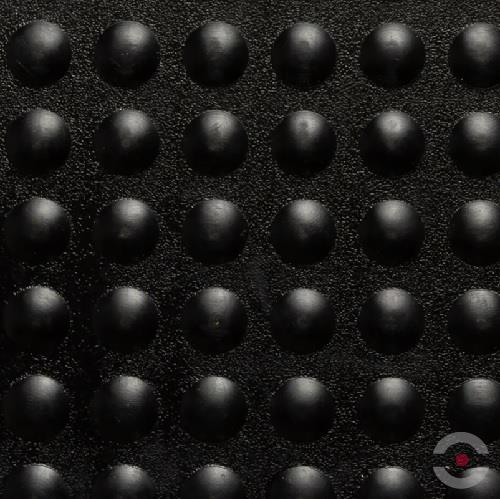 Mata antystatyczna Notrax 457 Skystep ESD, ergonomiczna, gumowa, 90 cm x 120 cm, obszar suchy, czarny