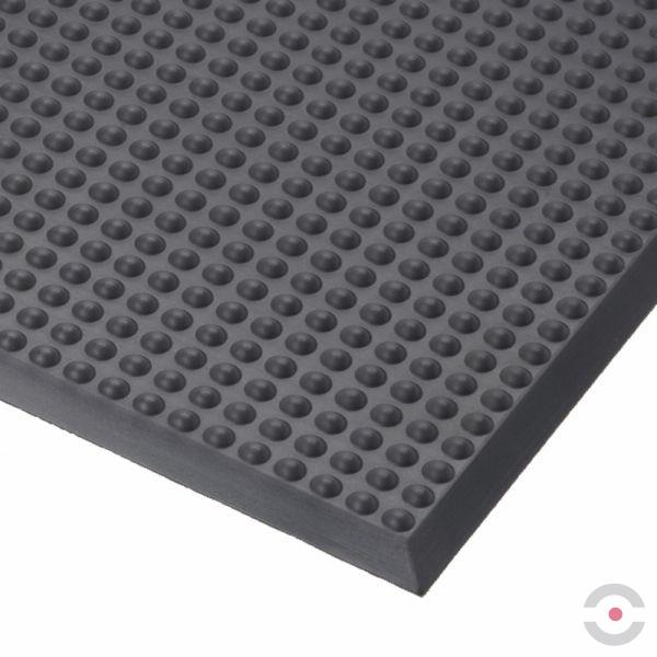 Mata ergonomiczna Notrax, 450 Skywalker PUR, poliuretan, bąbelkowa, 95 cm x 155 cm, obszar suchy, szary