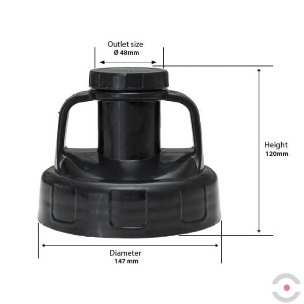 Pokrywka uniwersalna (Utility Lid), system TopOil, różowa