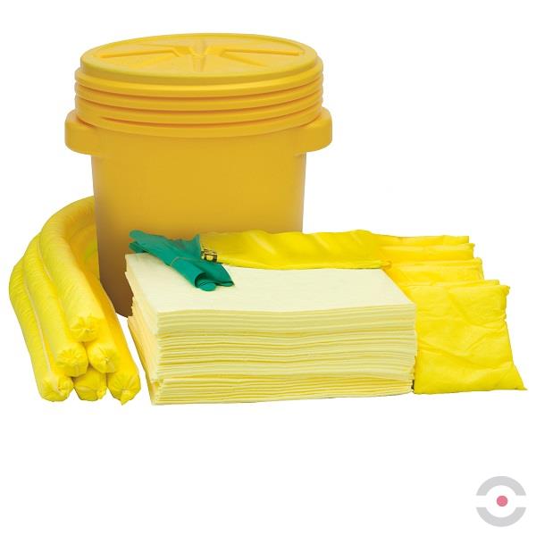 Zestaw stanowiskowy Topserw, LabPack, sorbenty chemiczne, 66 l