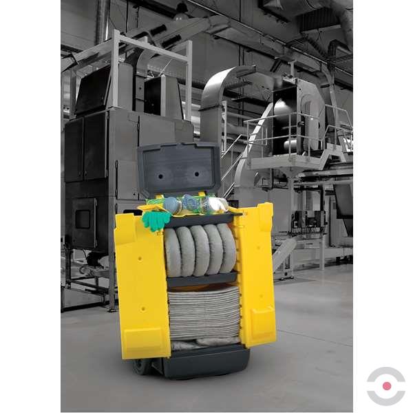 Zestaw mobilny Topserw, KADDIE Eco, sorbenty uniwersalne, 56 l