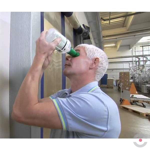 Zestaw naścienny Plum - roztwór do płukania oka, ciało obce, butelka 1*500 ml, chlorek sodu 0,9%, piktogram