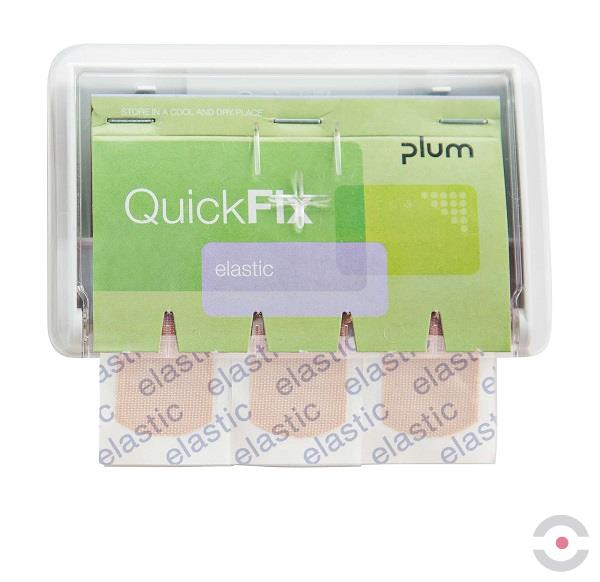 Zestaw naścienny zamykany Plum iBOX - roztwór do płukania oka, ciało obce, DUO butelka 2*1000 ml, chlorek sodu 0,9%, dozownik z plastrami