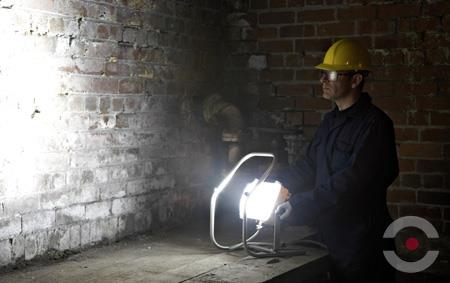 Zestaw oświetleniowy Ex ATEX Topserw WOLF LL-55T3, transformator Ex 230 V/24 V, 4*48*LED, Zone ‘1’, ‘21’