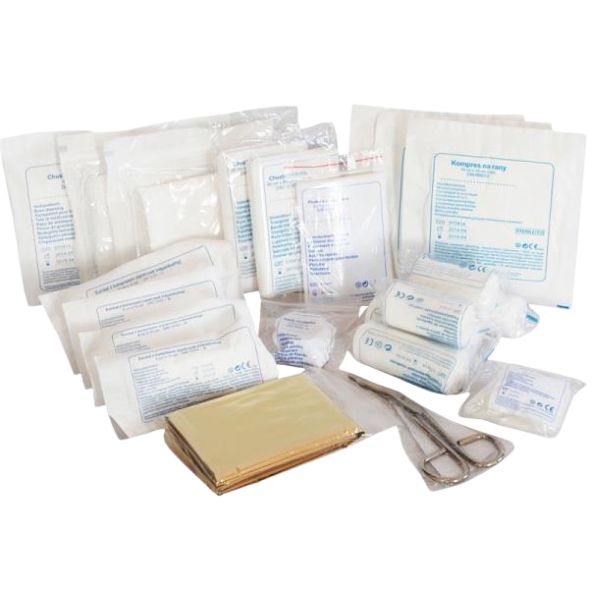 Wyposażenie apteczki Topserw DIN 13164 Plus