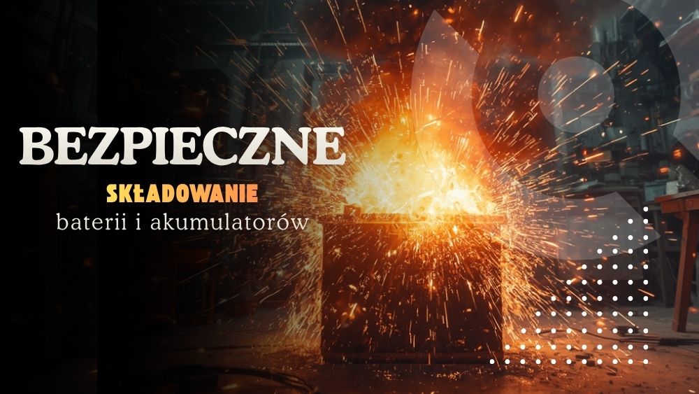 Bezpieczne składowanie baterii i akumulatorów litowo-jonowych