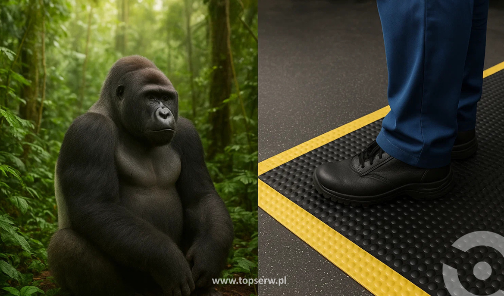 Mata jak goryl – silna z natury, delikatna z troski.