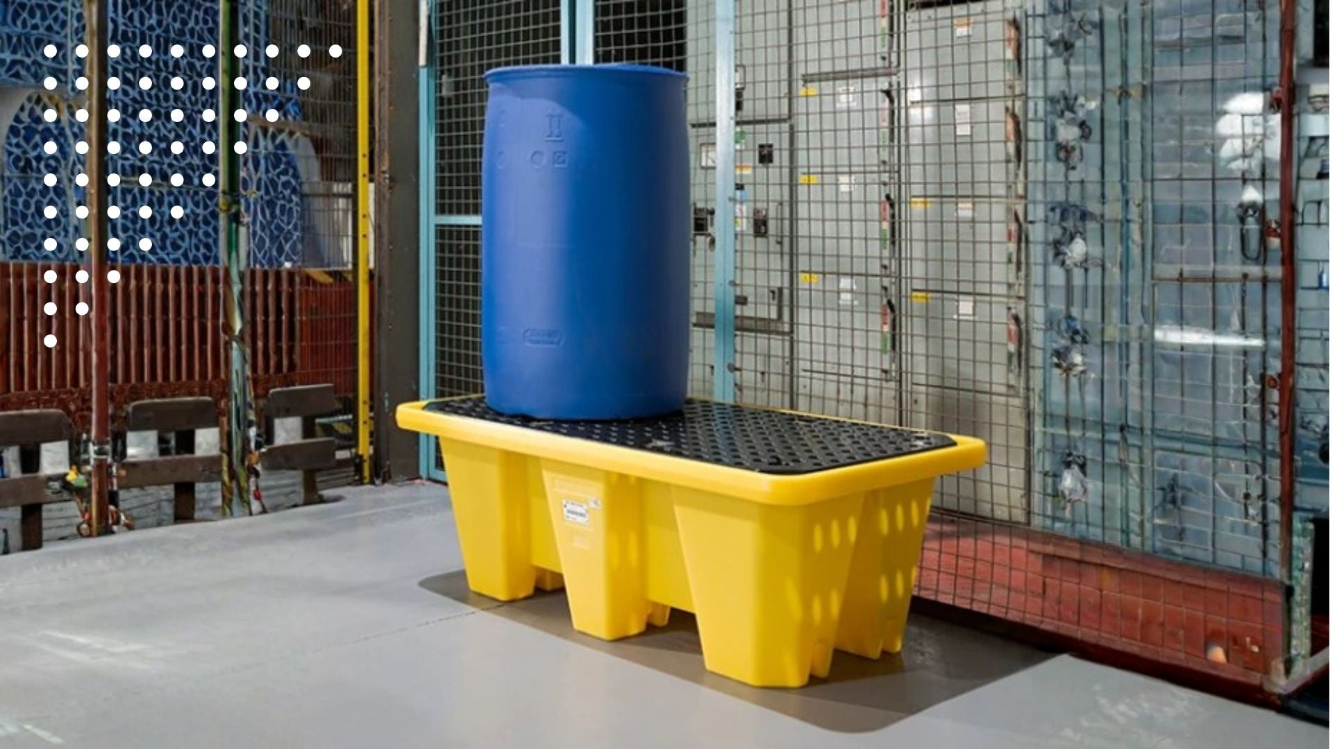 Wanna pod dwie beczki z możliwością sztaplowania - nowe kompaktowe, zgodne z przepisami i bezpieczne rozwiązanie do magazynowania beczek