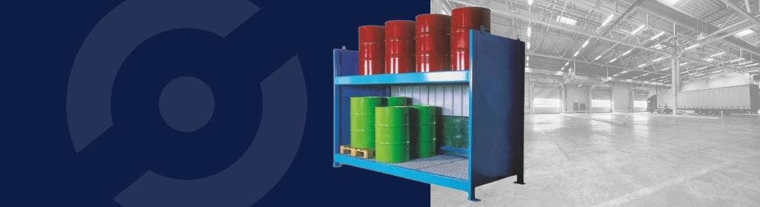 Regały chemiczne półotwarte