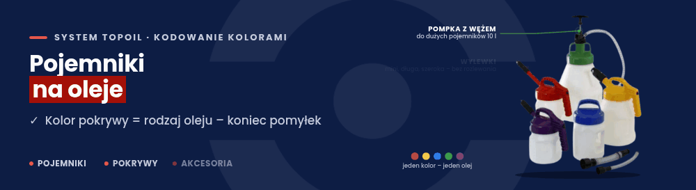 Pojemniki na oleje