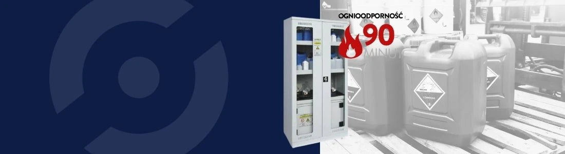 Szafy ognioodporne dwufunkcyjne COMBI-90 min