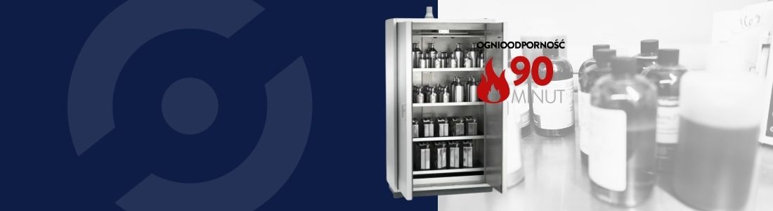 Szafy ognioodporne do pomieszczeń czystych CLEAN-90 min